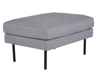 PUFF, FURNLUX CLASSIC, ZOOM, 85x64x47cm, SZÜRKE, TEXTIL