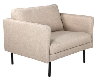 FOTEL, FURNLUX CLASSIC, ZOOM, 95x84x80cm, BÉZS, TEXTIL