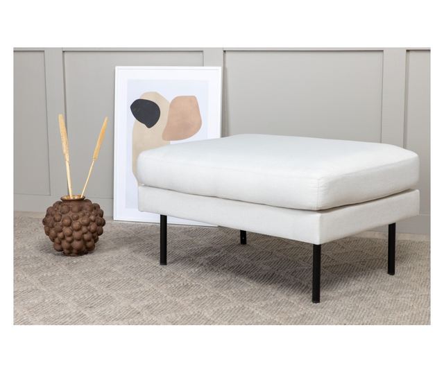 PUFF, FURNLUX CLASSIC, ZOOM, 85x64x47cm, BÉZS, TEXTIL