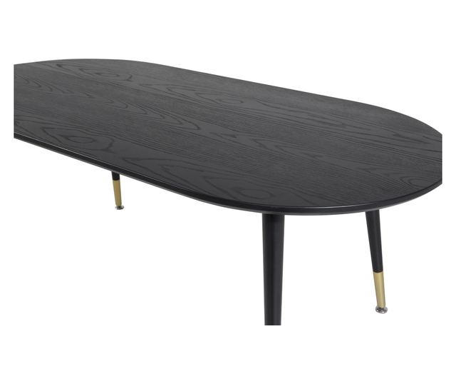 DOHÁNYZÓASZTAL, FURNLUX CLASSIC, DIPP, 60x120x47cm, FEKETE, MŰFA