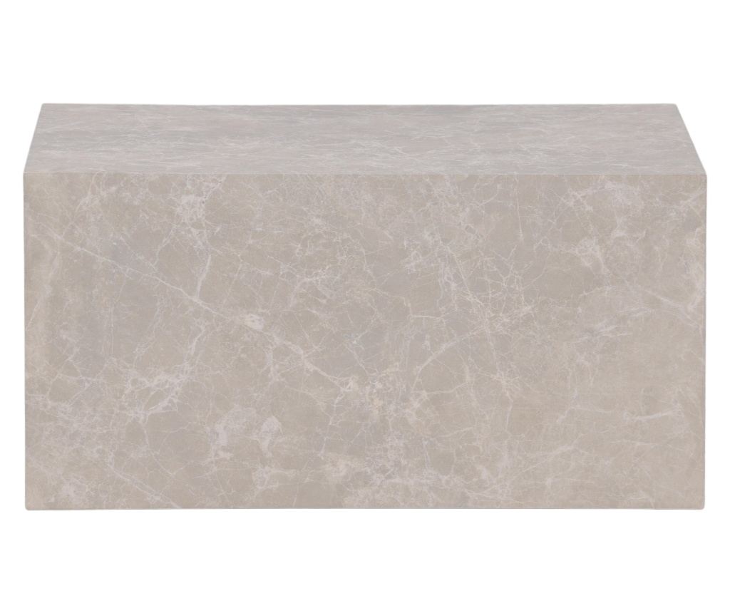 STOLIĆ ZA KAVU, FURNLUX CLASSIC, JERSEY, 60x80x40cm, BEŽ, DRVENI PLOČASTI MATERIJAL - 3