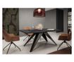 BLAGOVAONSKI STOL, FURNLUX PREMIUM, VENTO, 80x240x76cm, CRNA, DRVENI PLOČASTI MATERIJAL