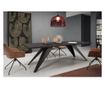 BLAGOVAONSKI STOL, FURNLUX PREMIUM, VENTO, 80x240x76cm, CRNA, DRVENI PLOČASTI MATERIJAL