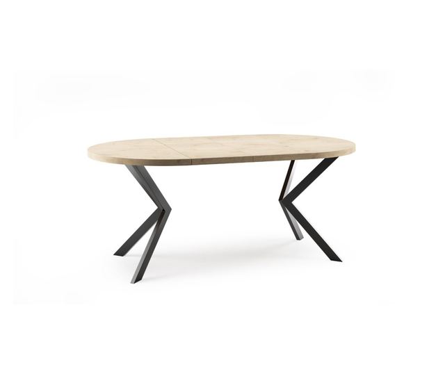 MASĂ DINING, FURNLUX PREMIUM, EDDER, 100x176x76cm, BEJ, LEMN PRELUCRAT