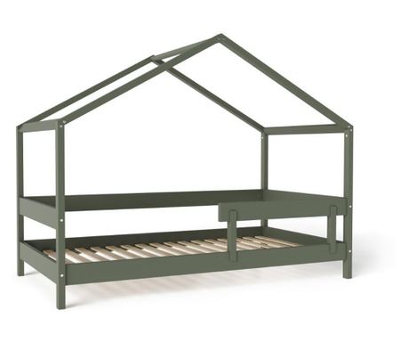 Kućni krevet Hytte zeleni 80X160 cm