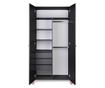 DJEČJI ORMAR, FURNLUX CLASSIC, ETUDE, 96x47x179cm, CRNA, MASIVNO DRVO