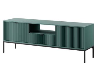 TV-ÁLLVÁNY, FURNLUX CLASSIC, AVON, 154x39x56cm, ZÖLD, MŰFA