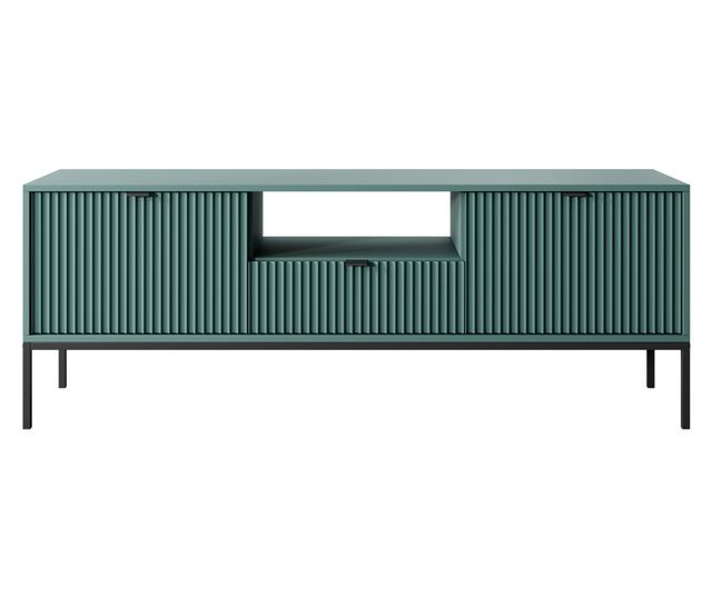 TV-ÁLLVÁNY, FURNLUX CLASSIC, AVON, 154x39x56cm, ZÖLD, MŰFA
