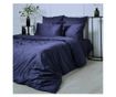 Lenjerie de pat Kotonia Home Hotel King Size, 100% bumbac, Damasc DeLux Saten, bleumarin thumbnail 1