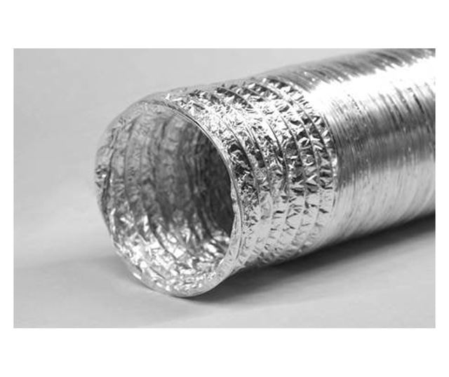 Szellőzésvezető, átmérő 203 mm, alumínium, 5 m