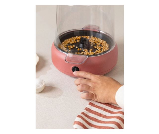 CREATE pattogatott kukorica gép, Stúdió, ideális vaj/karamell/só pattogatott kukoricához, űrtartalom 100 g, mindössze 5 perc ala