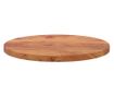 tömör akácfa kerek asztallap Ø50 x 2,5 cm