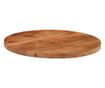tömör akácfa kerek asztallap Ø50 x 2,5 cm