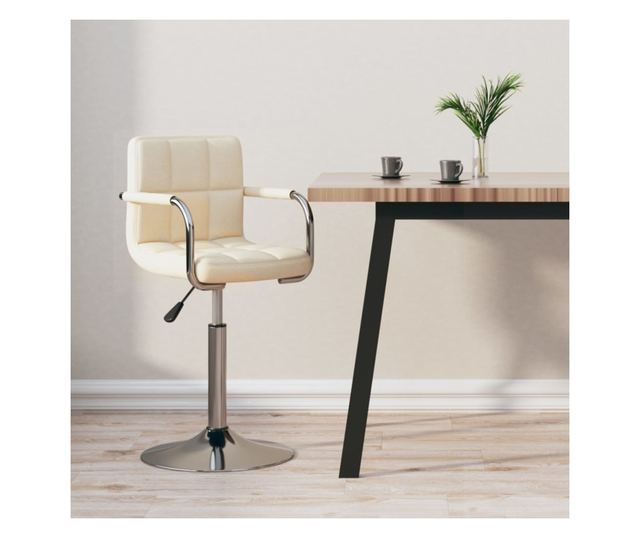 Barski stol, krem, blago