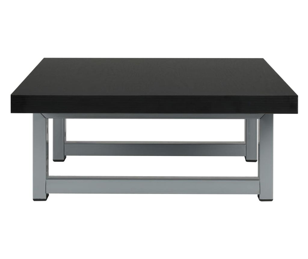 Set kupaonskog namještaja, 2 dijela, crna, keramika - 7