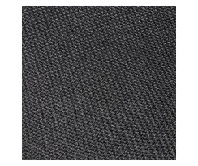 Vrtljivi kuhinjski stoli, 2 kosa, sivi, blago