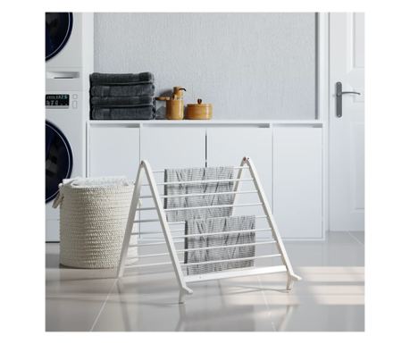 Suport de uscare pentru cadă extensibil, 53-90 cm, aluminiu