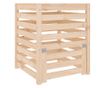 Компостер, 63,5x63,5x77,5 см, Масивна борова дървесина thumbnail 2