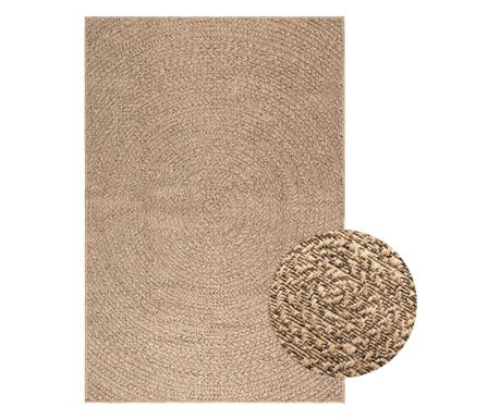 Covor 120x170 cm aspect iută pentru interior și exterior
