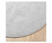 OVIEDO szürke rövid szálú szőnyeg Ø 100 cm