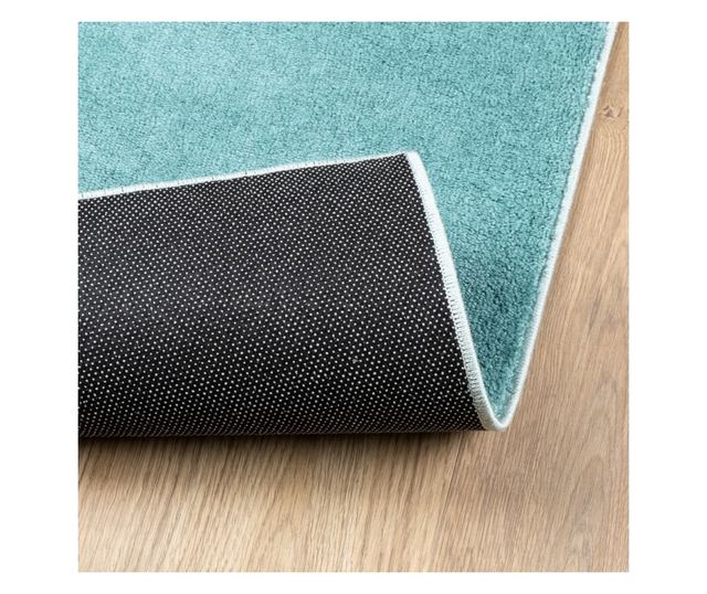 OVIEDO zöld rövid szálú szőnyeg 120 x 170 cm