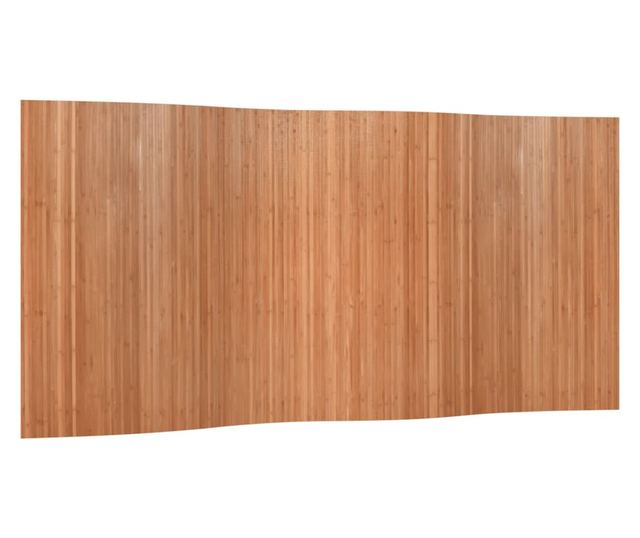 természetes színű bambusz térelválasztó 165 x 400 cm