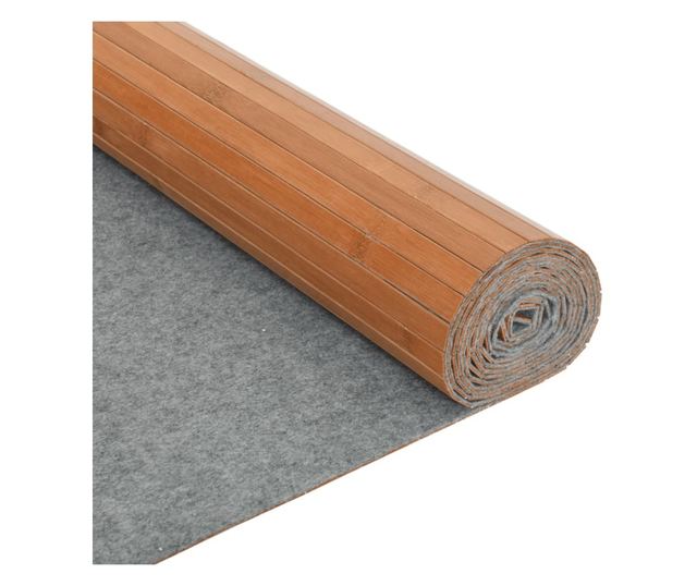 természetes színű bambusz térelválasztó 165 x 400 cm