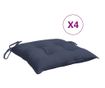 4 db tengerészkék oxford szövet székpárna 50 x 50 x 7 cm