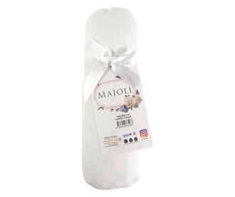 Majoli Bahar Home Collection gumis ágynemű, 100% pamut ranforce 144TC, 140x200+30 cm, Fehér