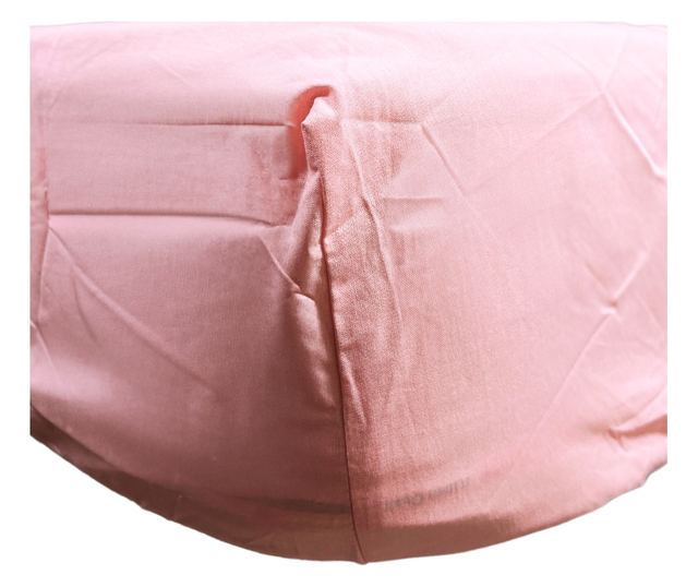 Plahta s elastikom Majoli Bahar Home Collection, 100% pamuk ranforce 144TC, 90x200+30cm, Roza