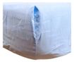 Cearsaf de pat cu elastic Majoli Bahar Home Collection, 100% bumbac ranforce 144TC, 90x200+30cm, Albastru deschis thumbnail 4