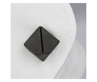 Butoni din beton, negri, 1,5x1,5 cm