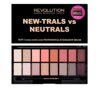Παλέτα σκιών ματιών Makeup Revolution New-Trals vs Neutrals