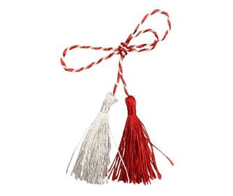 Snur Martisor 43 cm in Punguta