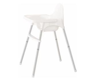 Scaun de masa telescopic pentru bebelusi si copii, Cyrax, cu Suport picioare si Centura de siguranta, reglabil pe inaltime, Vars