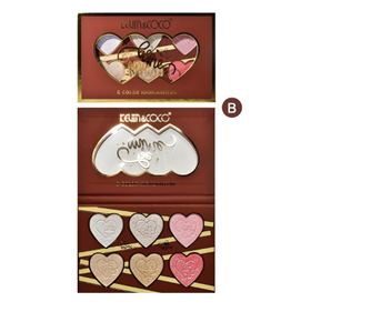 Paleta Iluminatoare, 6 Nuante, Be Mine, Culori Calde, Dreptunghiulara, 140 g, Valabilitate 24 Luni, 17.4x11.5x1.3 cm, Varianta B