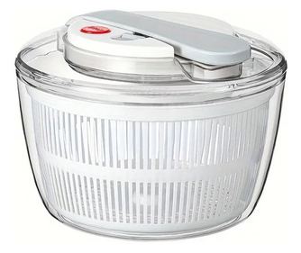 Ročni sušilnik za solato in zelenjavo, Flippy, plastika, 16x15x21 cm, kapaciteta 3L, bela