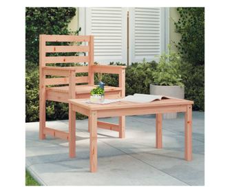 Kertasztal, 82,5x50,5x45 cm, tmr Douglas feny