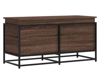 vidaXL Cutie depozitare stejar maro 100x40x51,5 cm lemn prelucrat