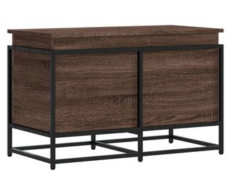 vidaXL Cutie depozitare stejar maro 80x40x51,5 cm lemn prelucrat