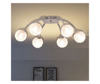 Luster s 6 LED G9 240 W žaruljama