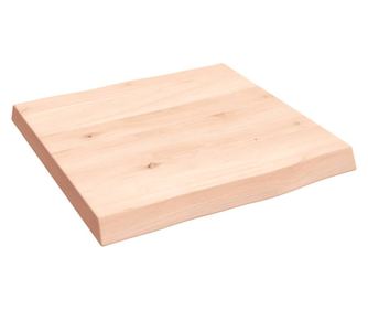 Fali polc, 40x40x4 cm, kezeletlen tmr tlgyfa