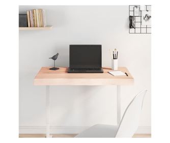 rasztal-lap, 80x60x6 cm, kezeletlen tmr tlgyfa