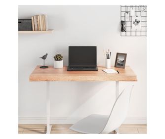 Vilgosbarna rasztallap 100x40x6 cm, kezelt tmr tlgyfa