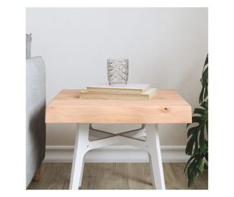 rasztallap, 40x40x6 cm, kezeletlen tmr tlgyfa