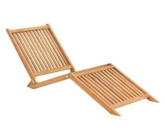 Ležaljka, masivno drvo tikovine