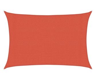 Tenda za sunce, ciglasta, 3x5 m, 160 g/m², HDPE