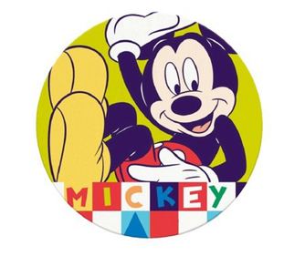 Prosop rotund Mickey Mouse, 150 X 150 CM Multicolor Universala 3 ani + Mickey Mouse Multicolor