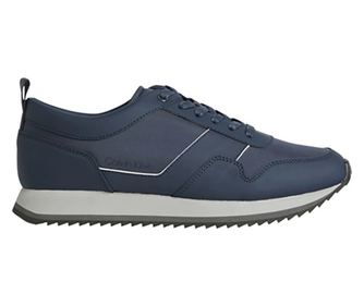 Pantofi Calvin Klein Low Top Lace Up Mix Bleumarin 41 EU