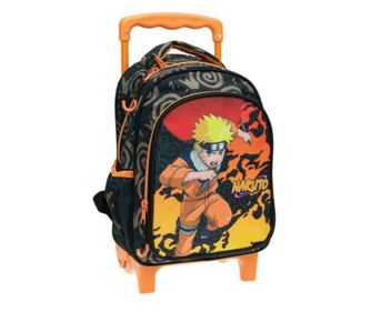 Ghiozdan Troler Naruto, 30 x 25 x 15 cm Negru 30 x 25 x 15 cm